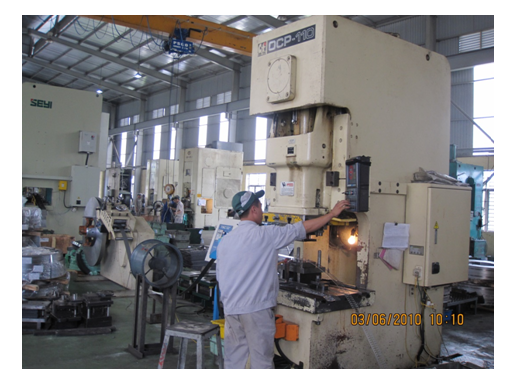 Continuous Punching Line